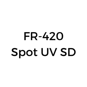 Spot Gloss UV Coating SD FR 420
